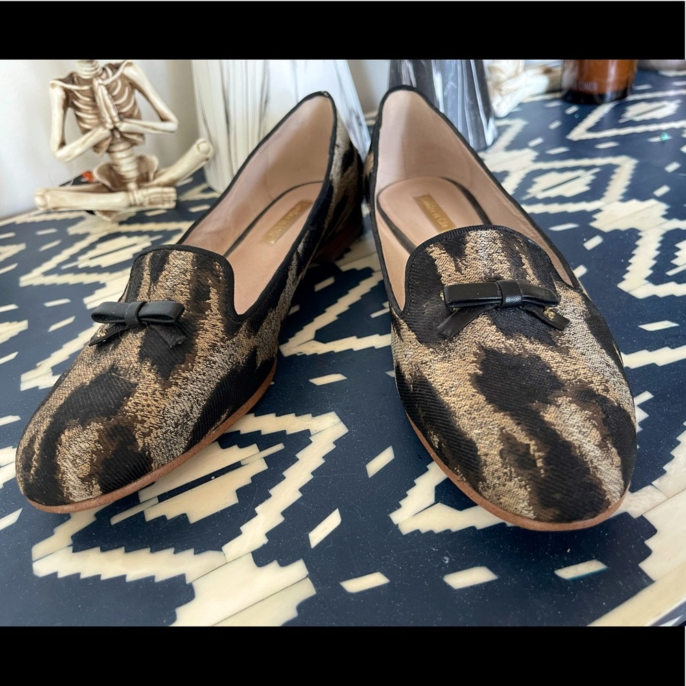 LOUISE ET CIE animal print Loafers